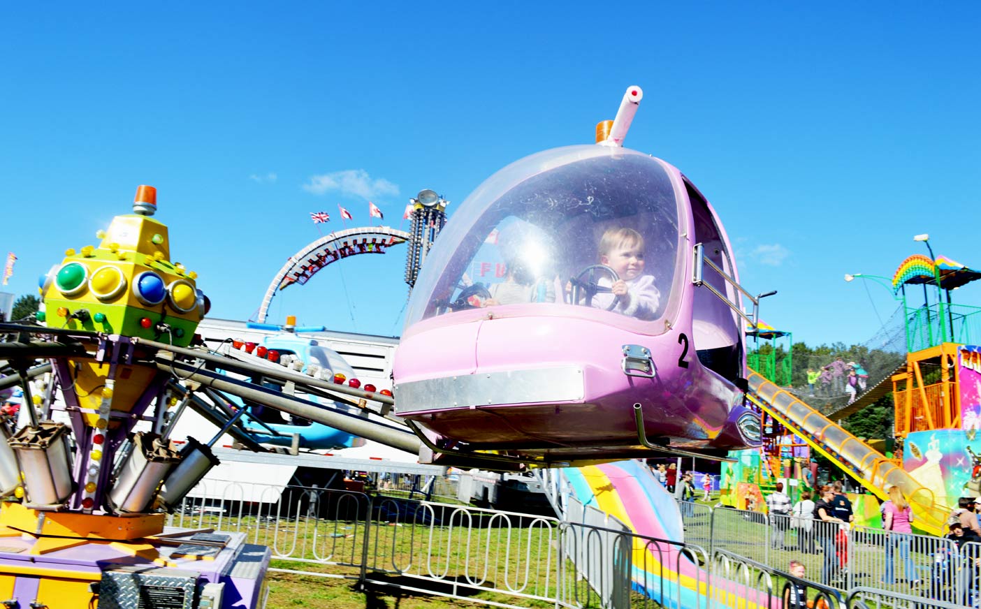 Blue skies, cotton candy and wicked rides: fair fun draws ...