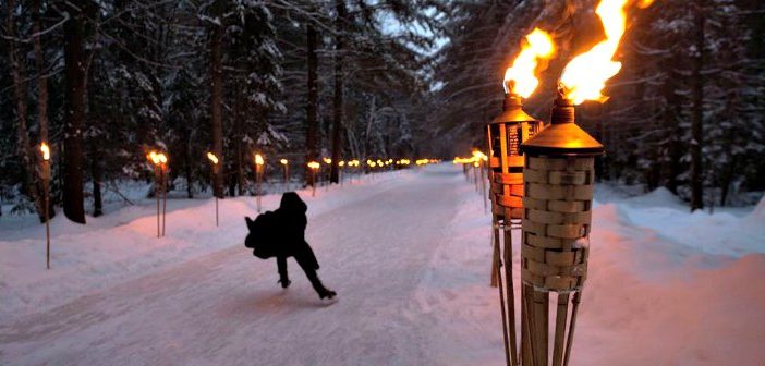 Coming soon: the Arrowhead Ice Trail will be back for another season ...